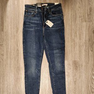 NWT Levi's 721 high rise skinny jeans (29)